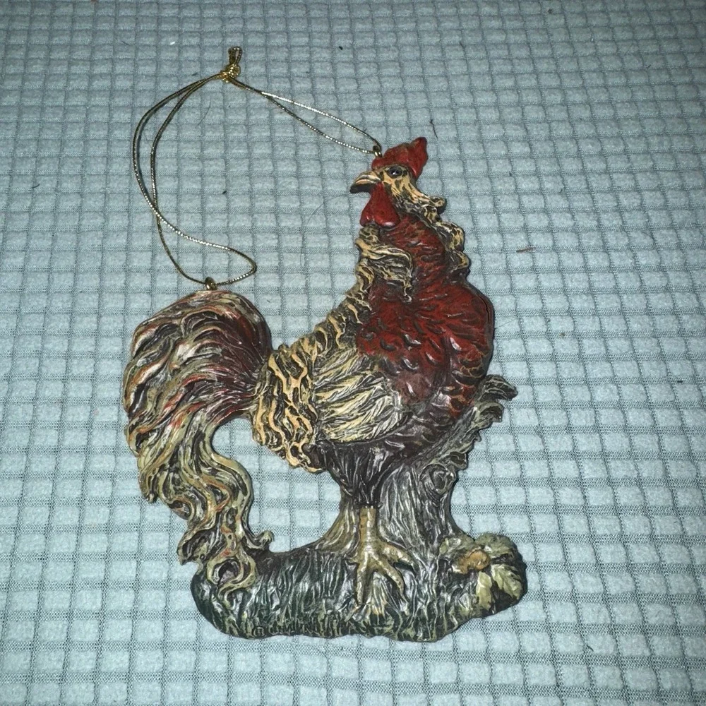 Vintage Rustic Rooster Wall Hanging Cottagecore Farmhouse Kitchen Decor 6